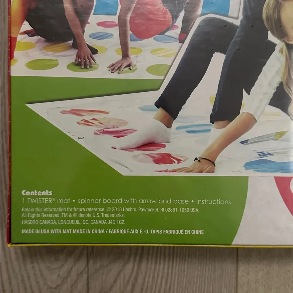 NEW IN BOX HASBRO Twister Game new in box kids games family game NIB